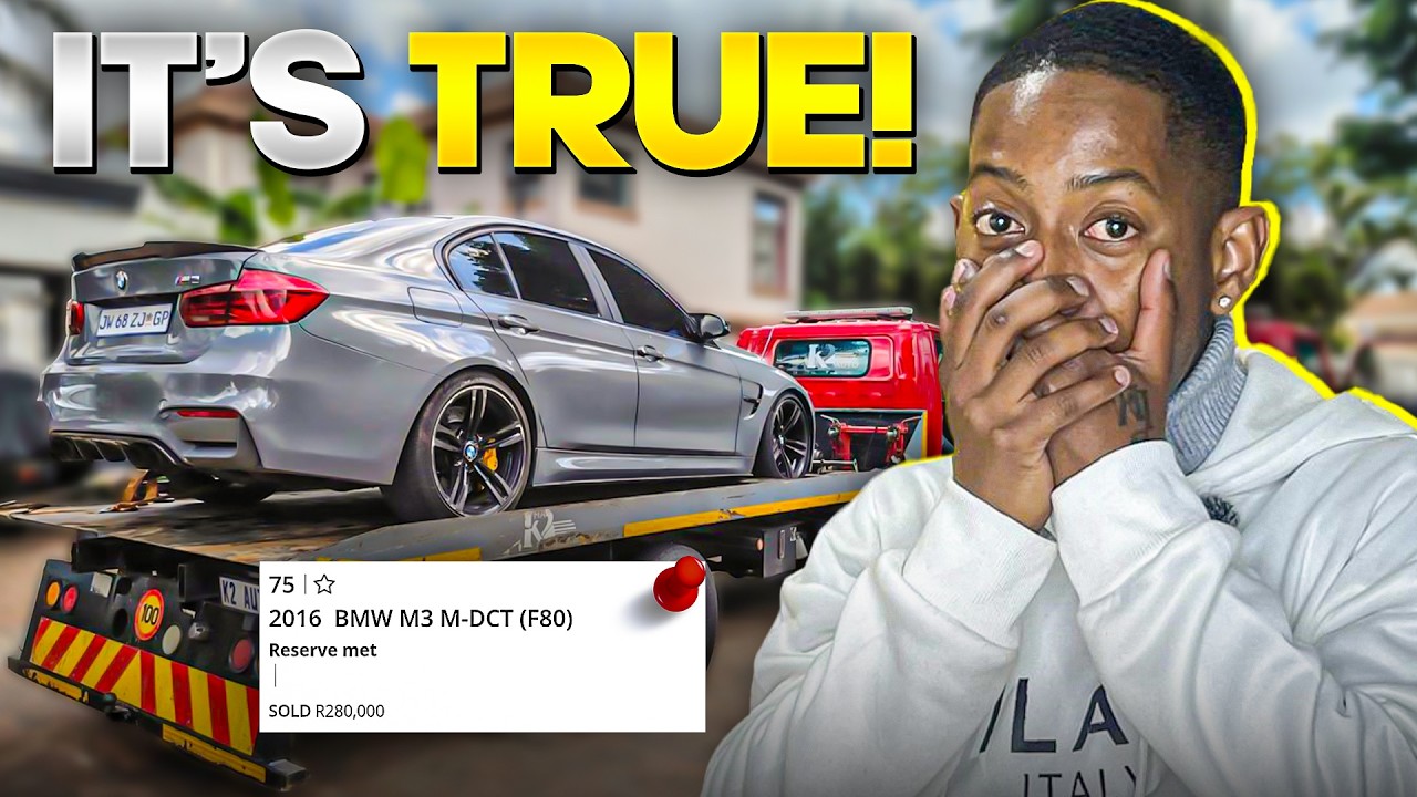 Мой BMW M3 конфисковали за долги.