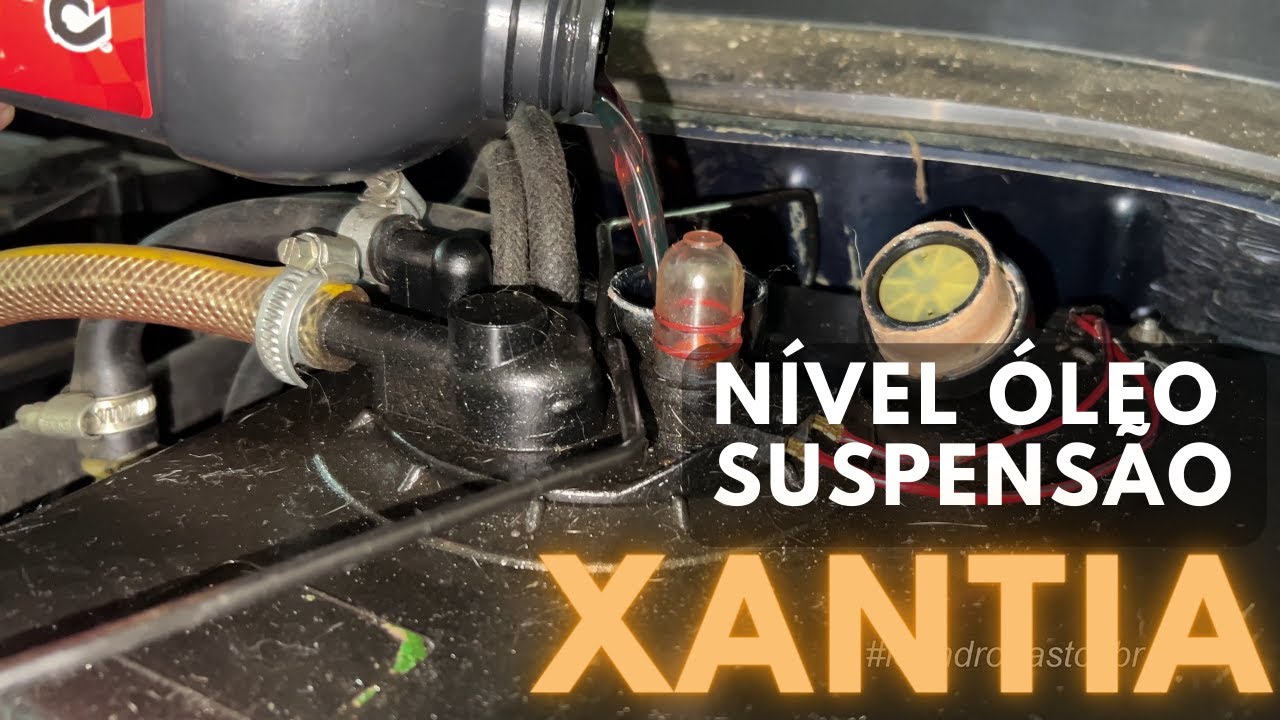 Verifique e Complete o Nível de Óleo da Suspensão do seu Xantia!