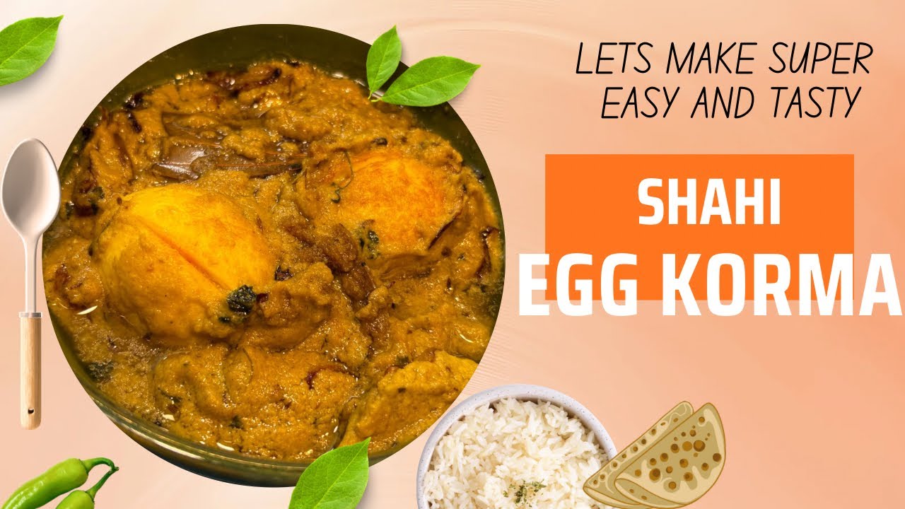 Shahi Egg Korma Recipe|अंडा कोरमा रेसिपी|  Mughlai Anda Curry |#trending #cooking #eggkorma #viral