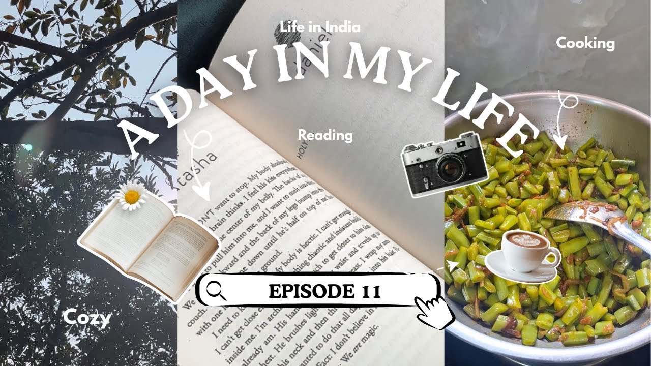 A Simple Day In My Life🌸|Aesthetic Indian Vlog🌿| Life In India❄️|Peaceful Day At Home🌨️and more✨