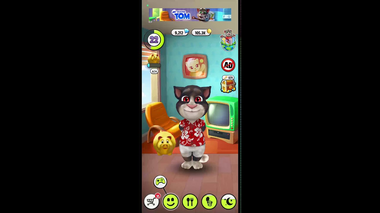 My talking Tom cat #shorts #live #Youtubeshorts #mobilegames #games