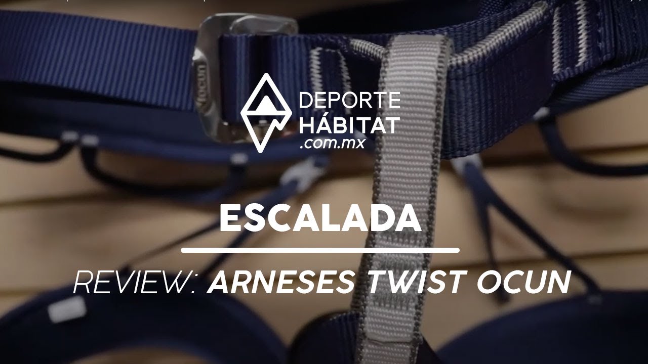 Deporte H&aacute;bitat presenta: Review arn&eacute;s para escalada Twist Ocun