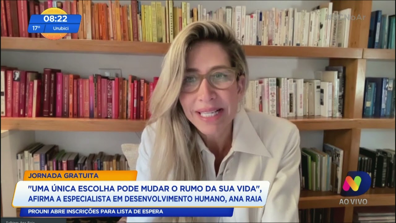 SC no Ar recebe a especialista em desenvolvimento humano, Ana Raia