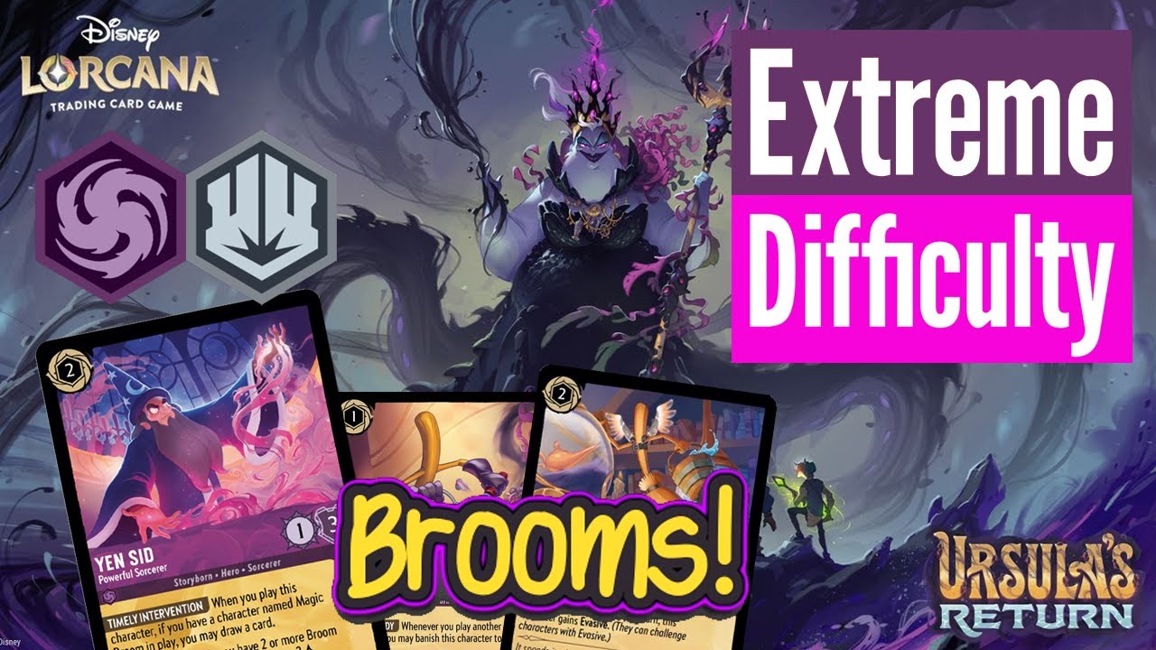 EXTREME Difficulty Lorcana Illumineer’s Quest: Deep Trouble Solo Playthrough