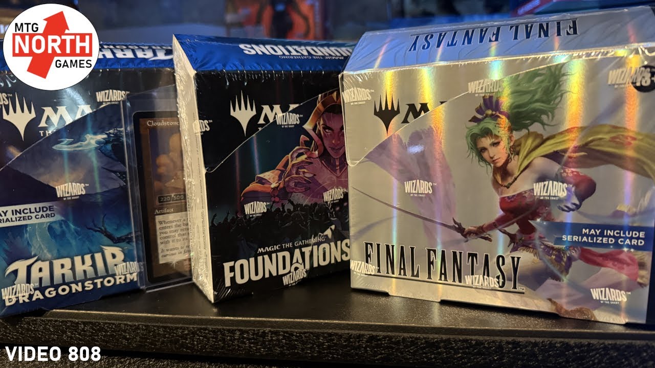 Collector Chaos! Final Fantasy, TDM, and Foundations Collector Box Opening!