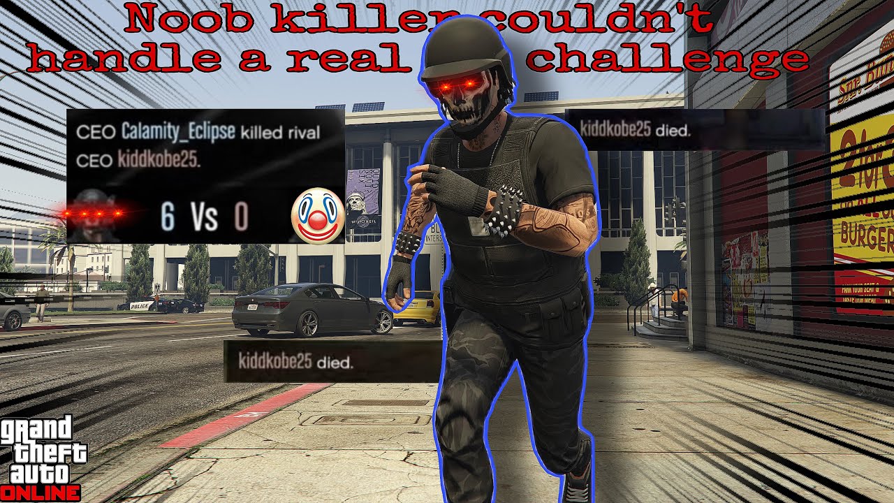 Новичок-убийца не смог справиться с настоящим испытанием в GTA Online.