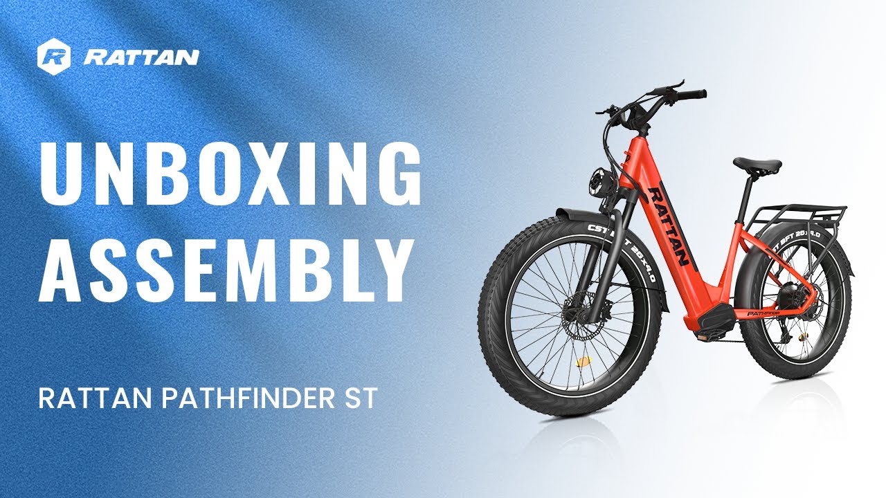 Rattan Pathfinder ST Unboxing and Assembly | Rattan E-Bike