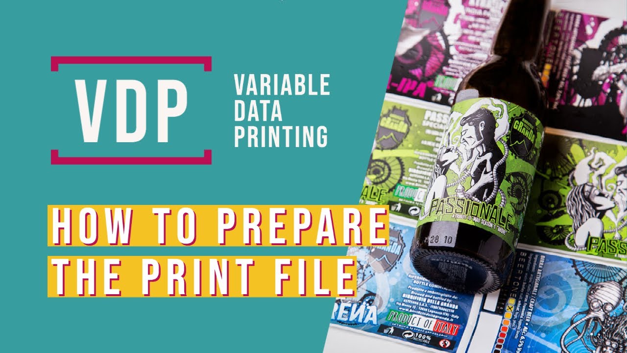 Variable Data Printing: study and print file preparation
