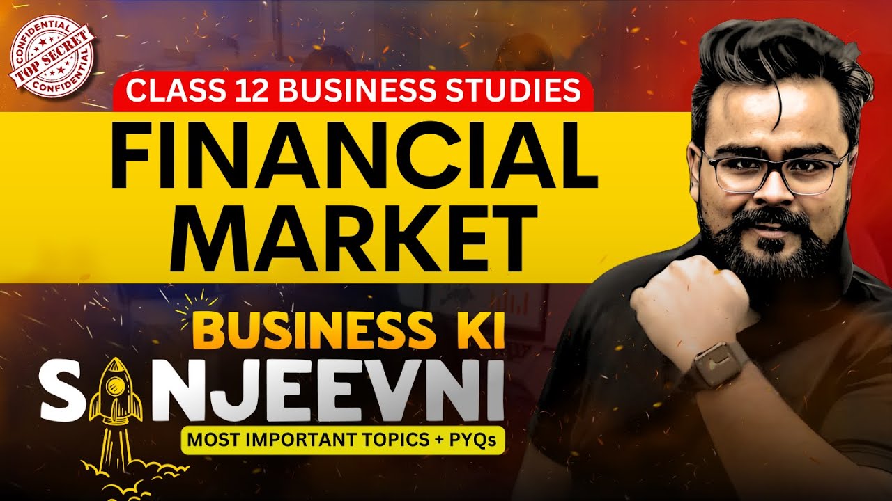 FINANCIAL MARKETS | PYQ’S | MOST IMPORTANT QUESTIONS Class 12 BUSINESS STUDIES