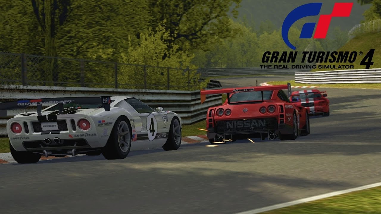Gran Turismo 4 - Ford GT LM Race Car Spec II '04 (4K 60fps Gameplay)
