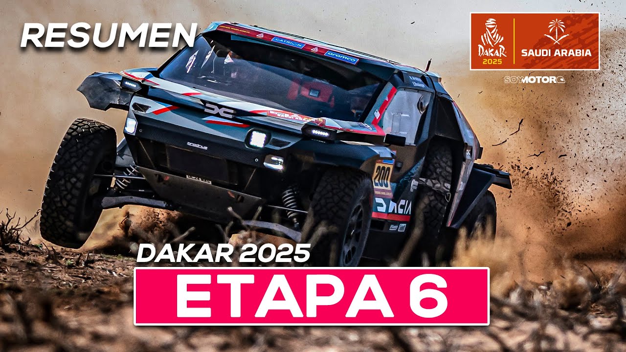Al-Attiyah da un recital abriendo pista y recorta - Resumen Etapa 6 Dakar 2024 | SoyMotor.com