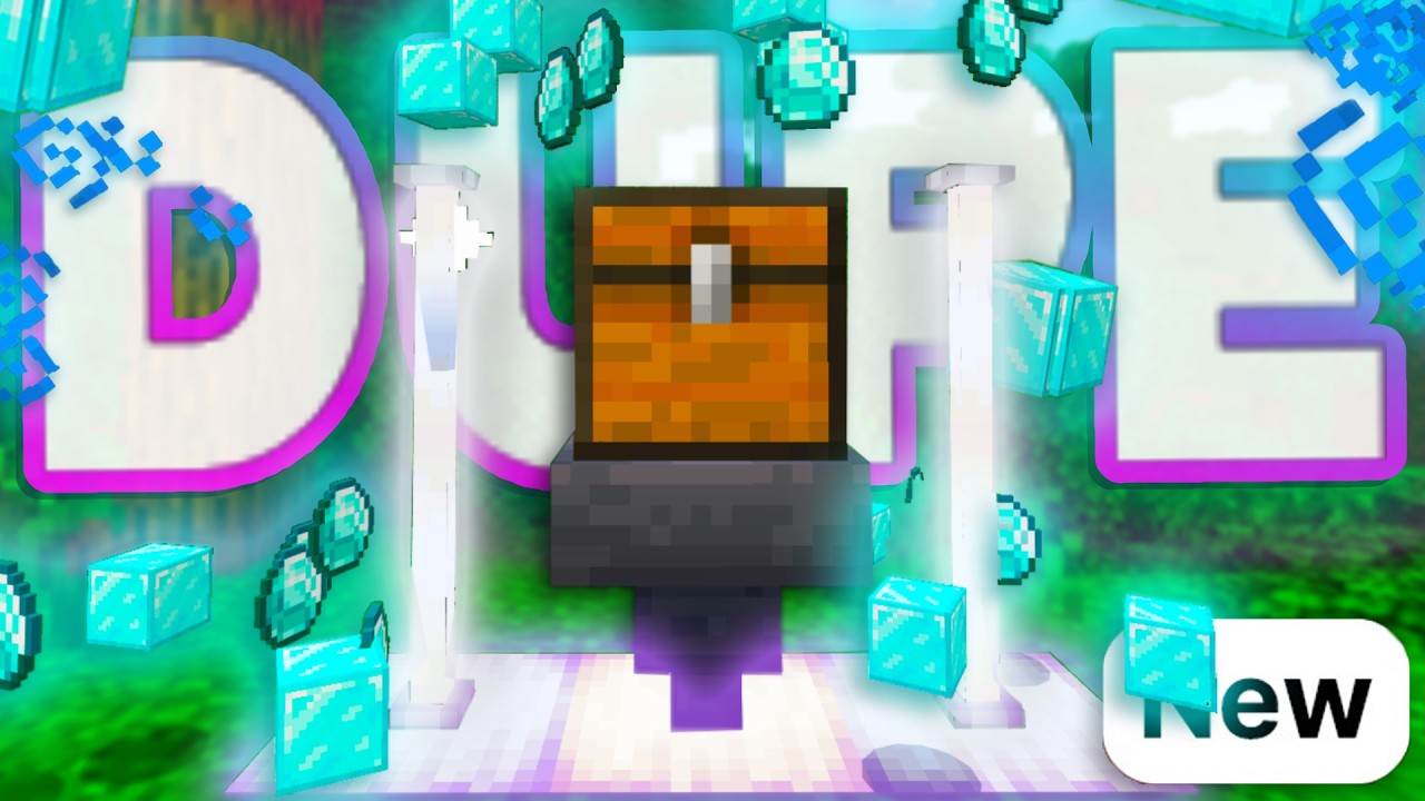 Этот глитч на дюп УТРОИТ твои алмазы за 1 минуту || MCPE, PS5, Xbox, Switch, Windows 10