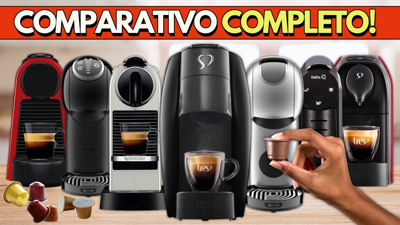 Qual CAFETEIRA de CÁPSULA Comprar? Análise das 7 Melhores!