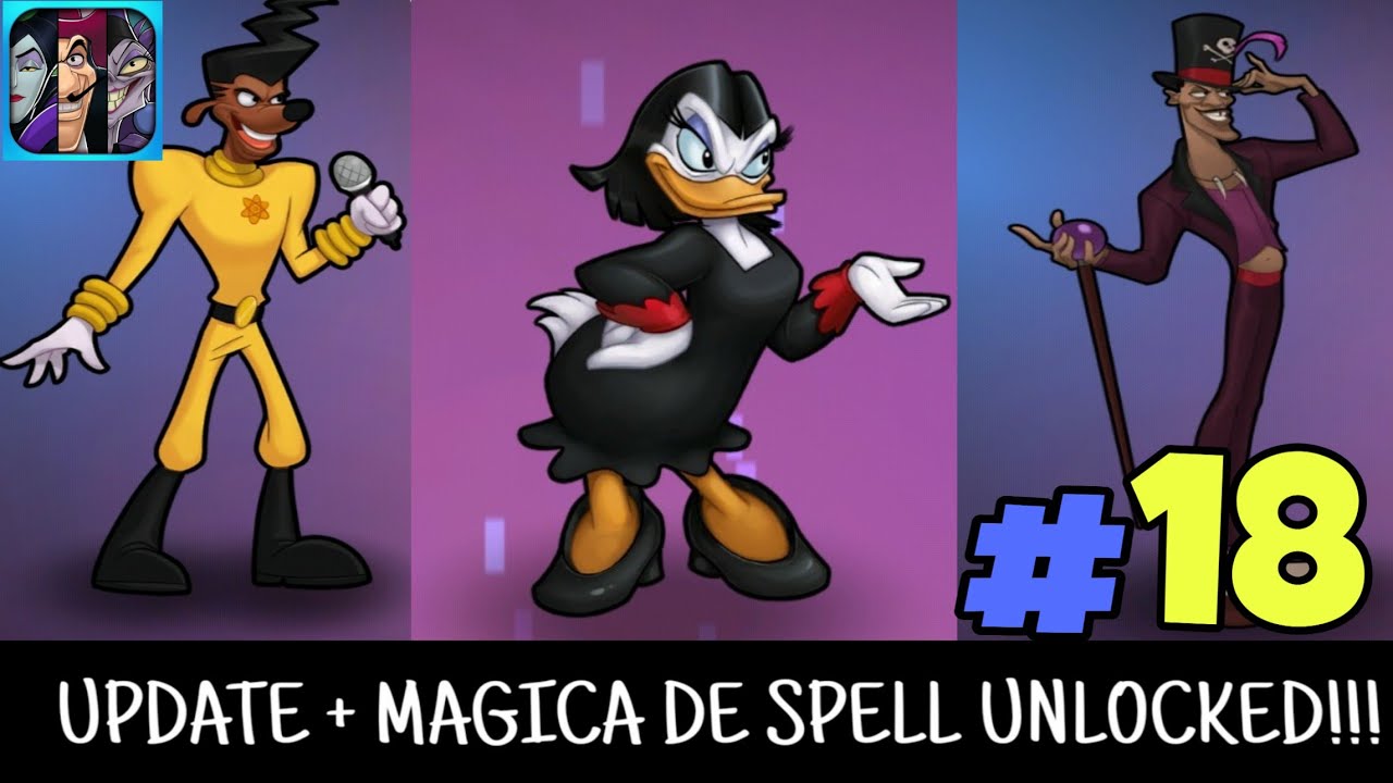 Disney Heroes Battle Mode Gameplay Part 18 Update 1.15.4 and Magica De Spell Unlocked!!!