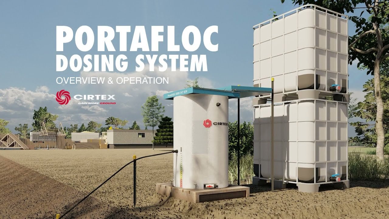 Cirtex Portafloc - Overview & Operations Animation