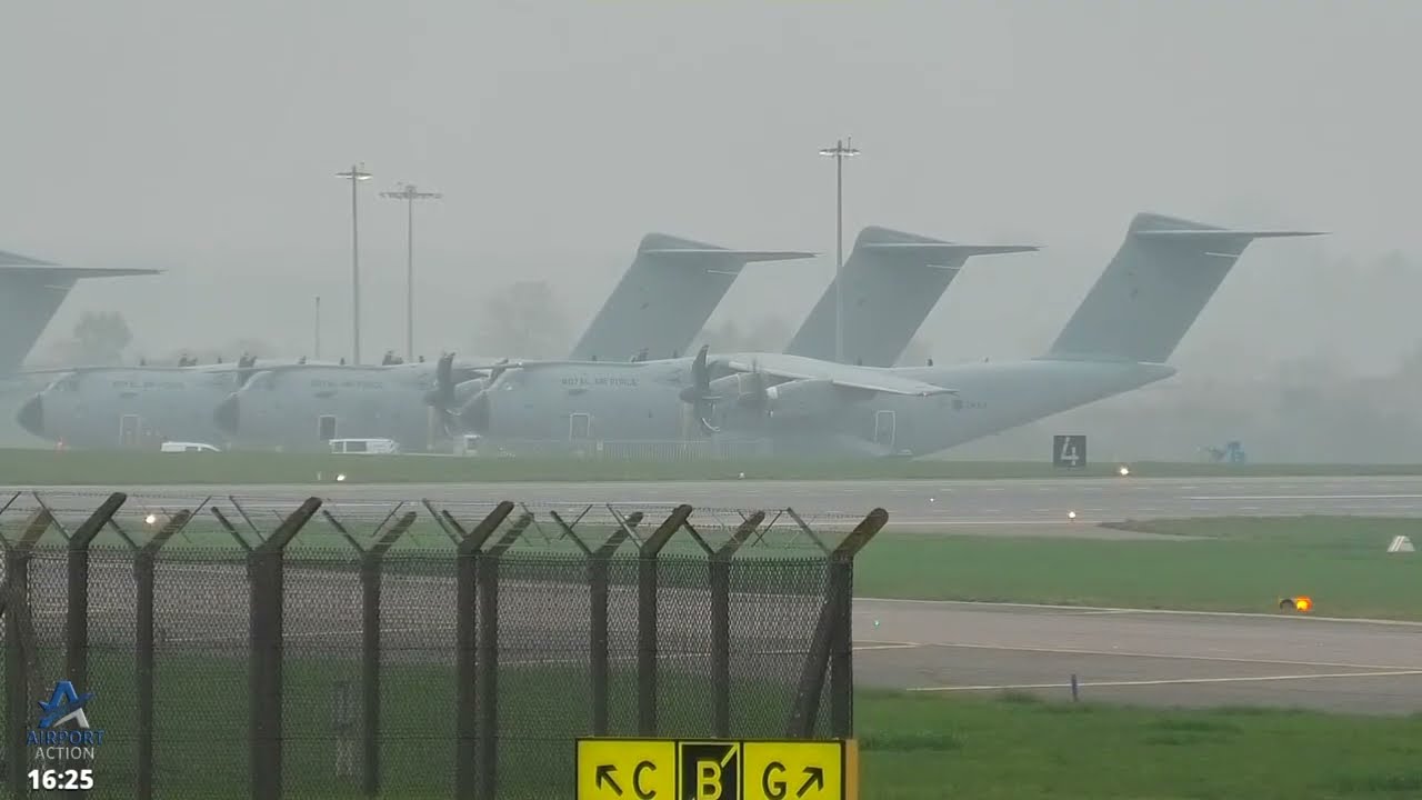 RAF Brize Norton LIVE Military Movements