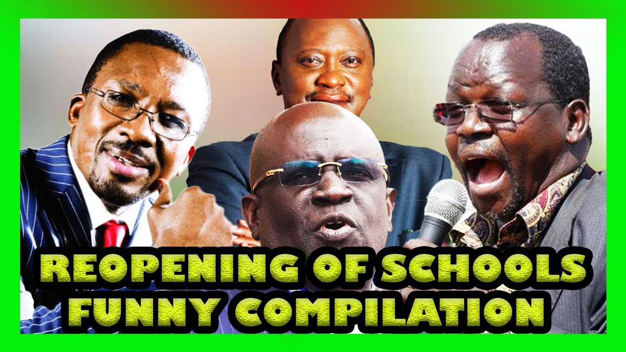 REOPENING OF SCHOOLS FUNNY COMPILATION | TRY NOT TO LAUGH ft Magoha X Lonyangapuo X Nganga X Uhuru