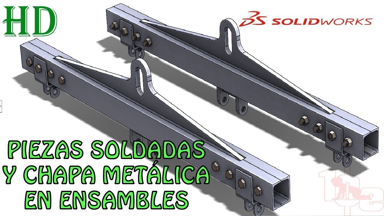 SOLIDWORKS | CREAR PIEZA EN ENSAMBLAJE (CHAPA METÁLICA)