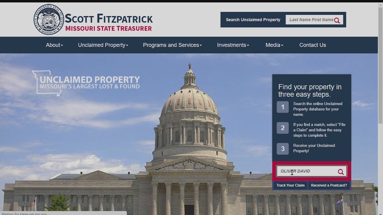 VIDEO: Unclaimed property