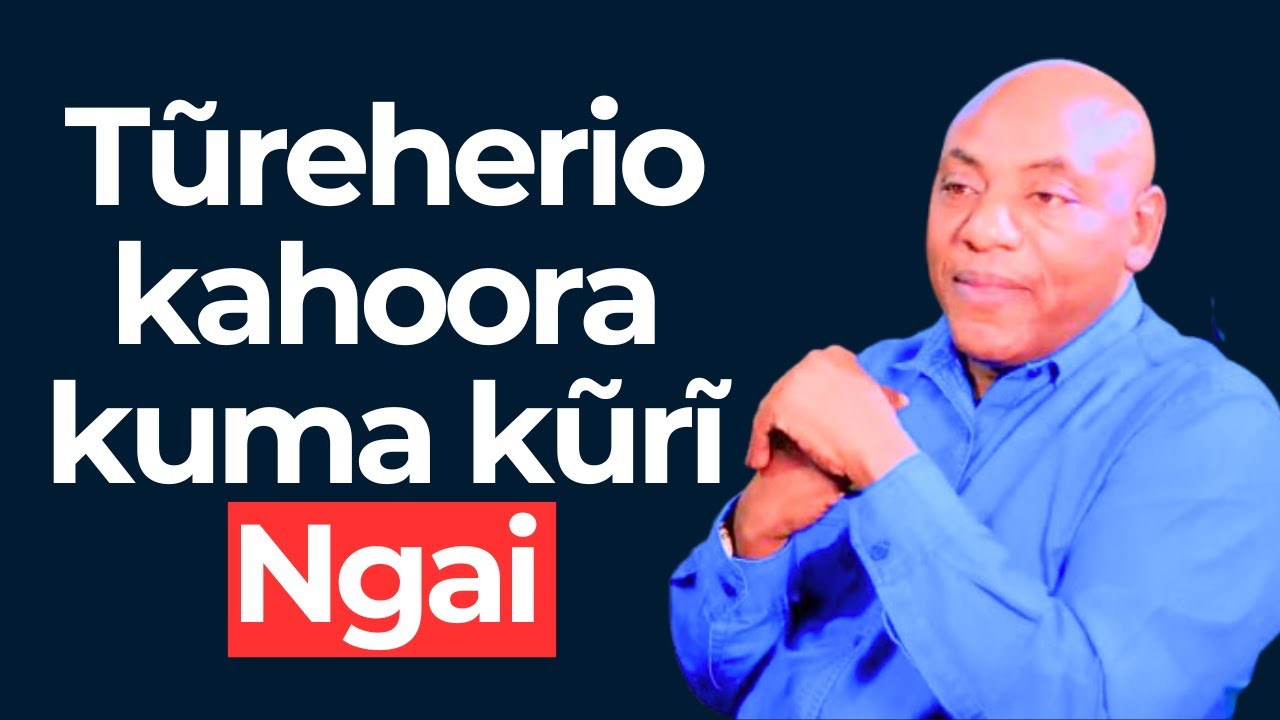 Tũreherio kahoora kuma kũrĩ Ngai : Apostle Ndura Waruingi
