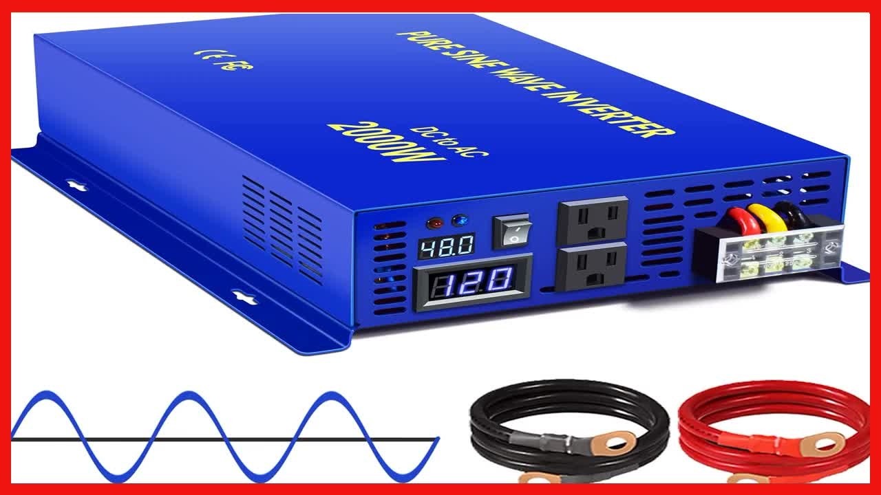 XYZ INVT 2000W Pure Sine Wave Power Inverter: Reliable Energy for Your RV and Beyond