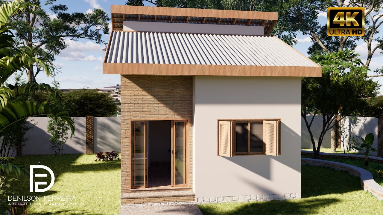 056 - Mini Loft 5x5 2 quartos - Mini Casa  | Tiny House | Quitinete | Loft | Small House