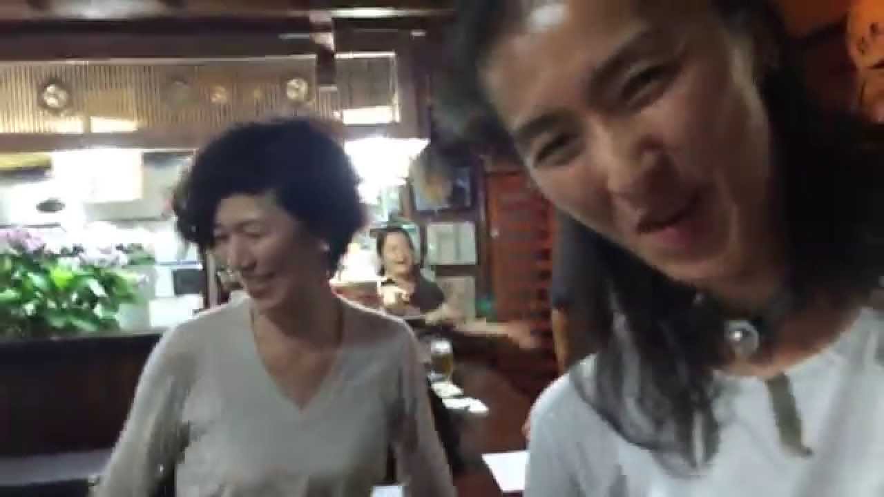 山中順子と歩く奄美大島　 恒例の喜多八で島料理、島唄… 南島文化を肌で知る、学美遊美です。