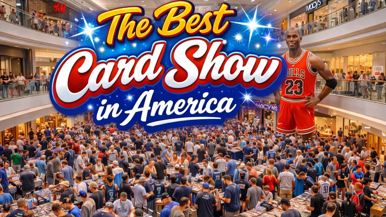 The Best Card Show in America..... SO MANY DEALS!!!! Three Point Card Show in Richmond Virginia