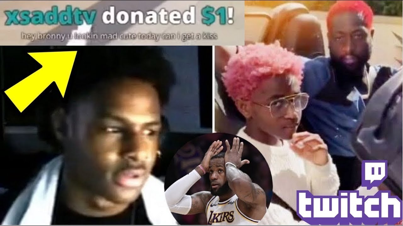 Bronny Funny Moments Donation Compilation #2 *HILARIOUS😂*