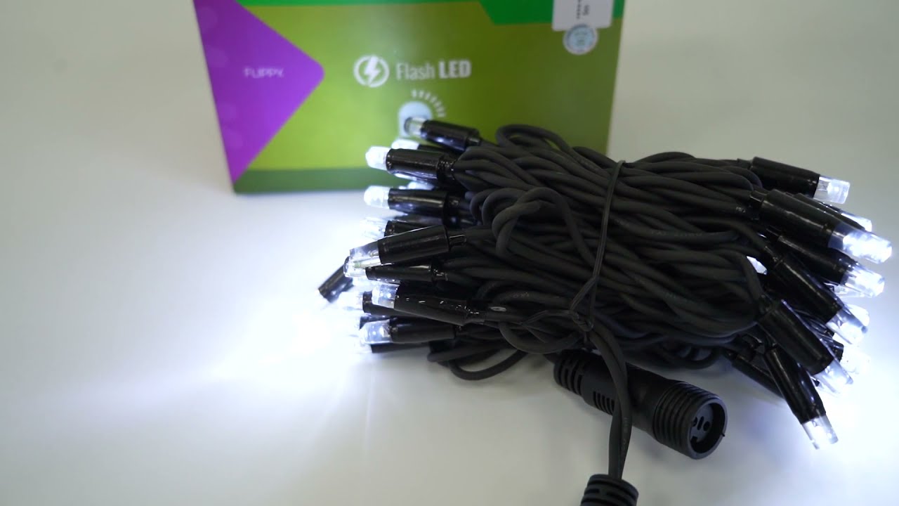 Instalatie perdea liniara alb rece