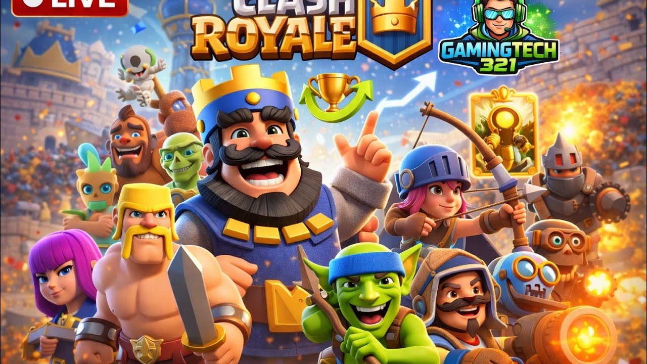 Road to 9000 trophies | Clash Royale