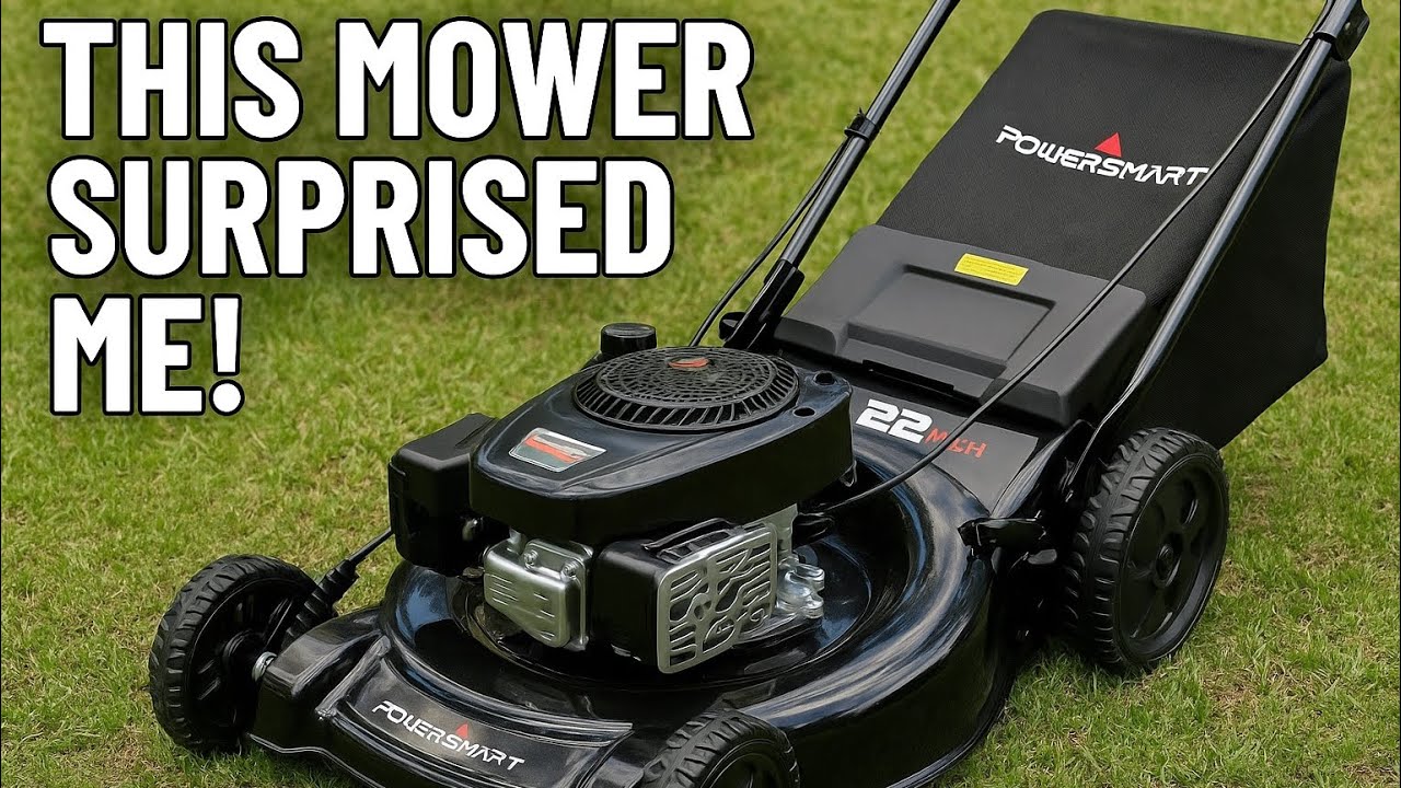 PowerSmart 22” Self-Propelled Lawn Mower Review | Unboxing, Assembly & First Cut Test!