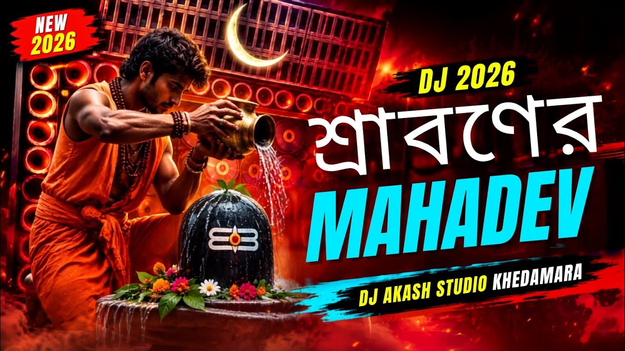 শ্রাবণের মহাদেব EDM SONG || Shravan special song || har har Mahadev~ DJ AKASH STUDIO 