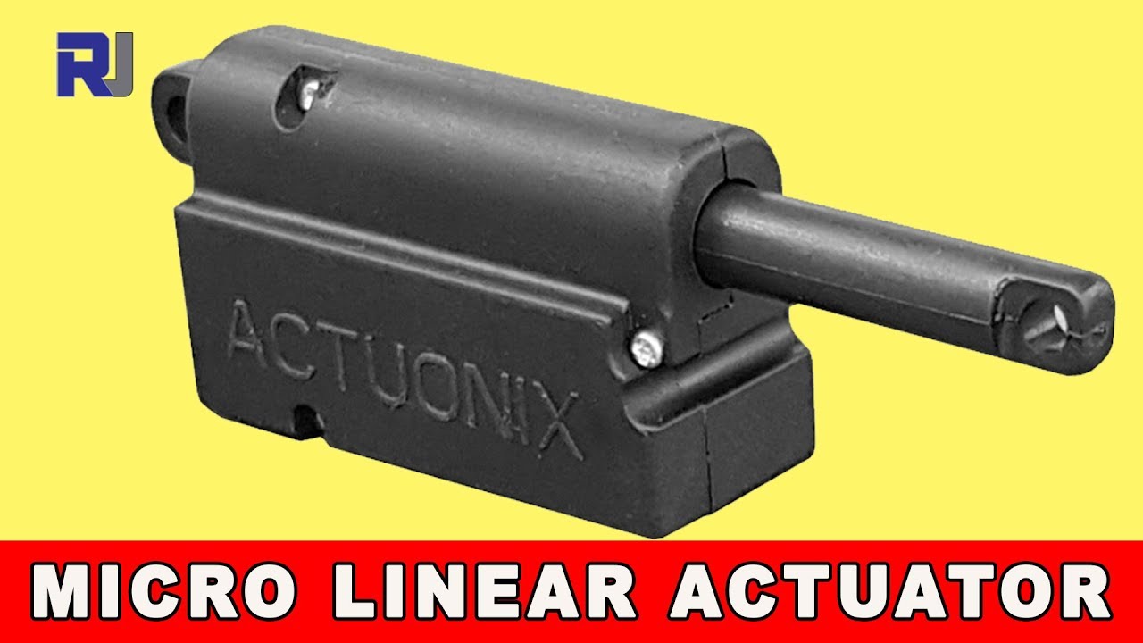 Introduction and Test of Actuonix PQ-12-P Micro Linear Actuator