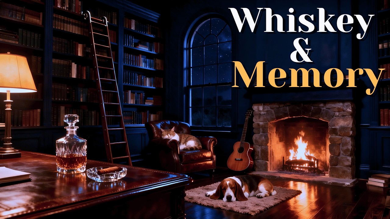 Whiskey Blues Room | Quiet Guitar for When You Miss Someone