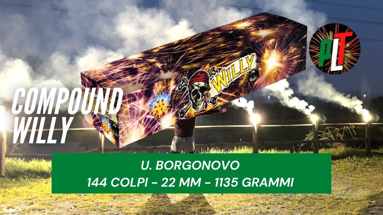 Test Compound WILLY 144 colpi 22 mm di BORGONOVO
