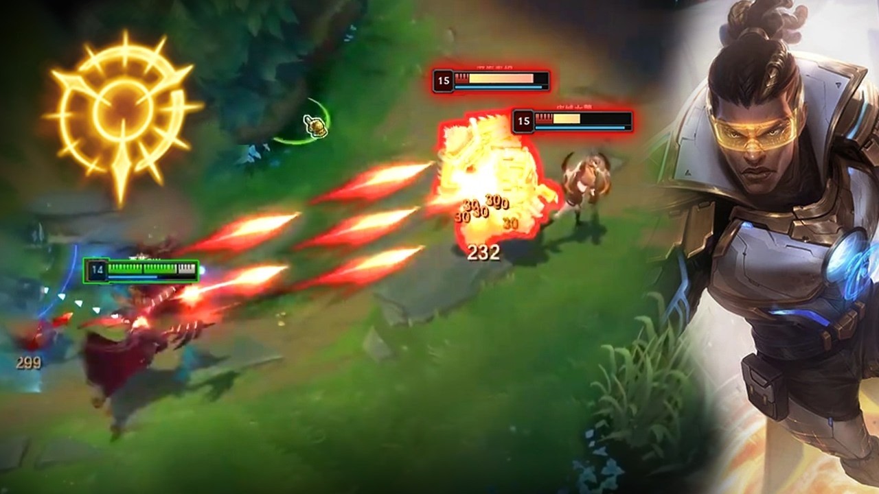 Rank 1 Lucian : His Relentless Combos is DEVASTATING - Engsub