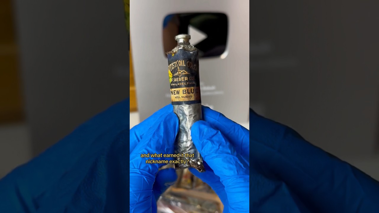 100 year old MYSTERY paint&hellip;👁️🔵 #art #arthistory #painting #history #artist #paint #interesting