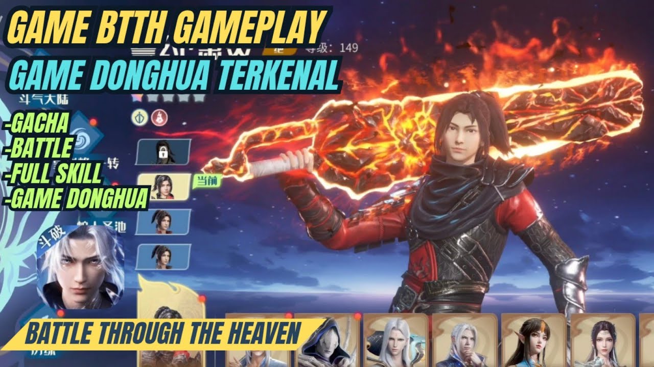 Game BTTH Gameplay! Game Donghua Terkenal Battle Through The Heavens