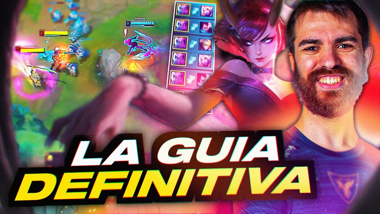 🤗 ¡EVELYNN ES EL MEJOR ASESINO DEL META! APRENDE A DOMINARLO Y CARRILEA TUS PARTIDAS con ESTA GUÍA