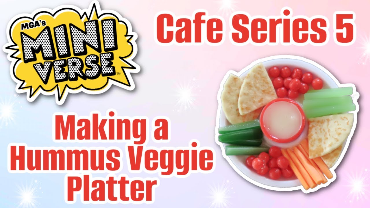 Miniverse NEW Cafe Series 5 Еда — Приготовление хумуса