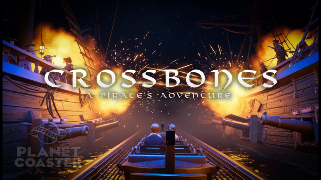 Planet Coaster Creation: Crossbones - A Pirate's Adventure | Pirates of the Caribbean-style ride
