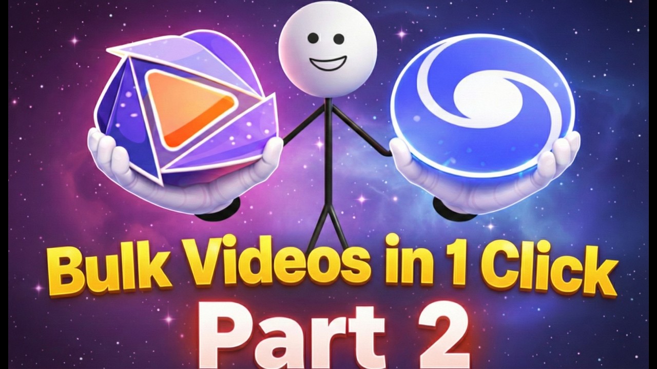 Create Bulk Videos (Part 2) | 30 Days of Content with 1 Click “FOR FREE” in Veo3 (AI SECRETS 2026)