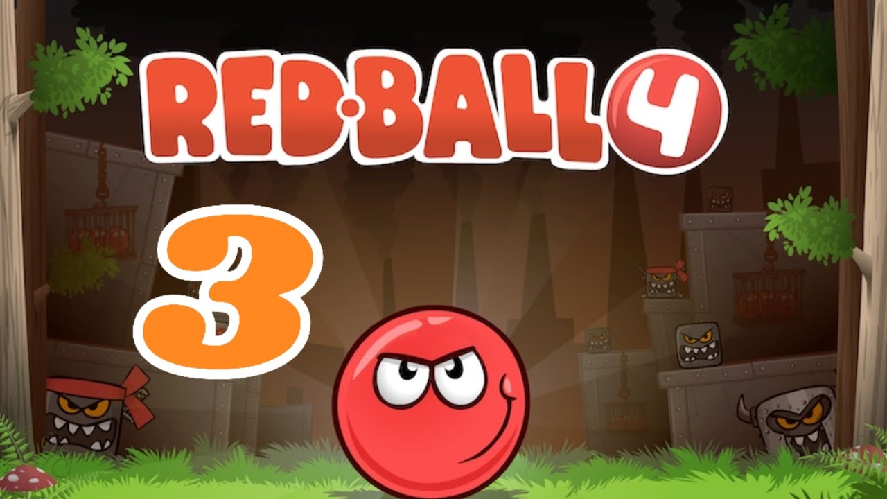 КРАСНЫЙ ШАР попал в дремучий лес #3!  Прохождение игры Red Ball 4 на Max Play.