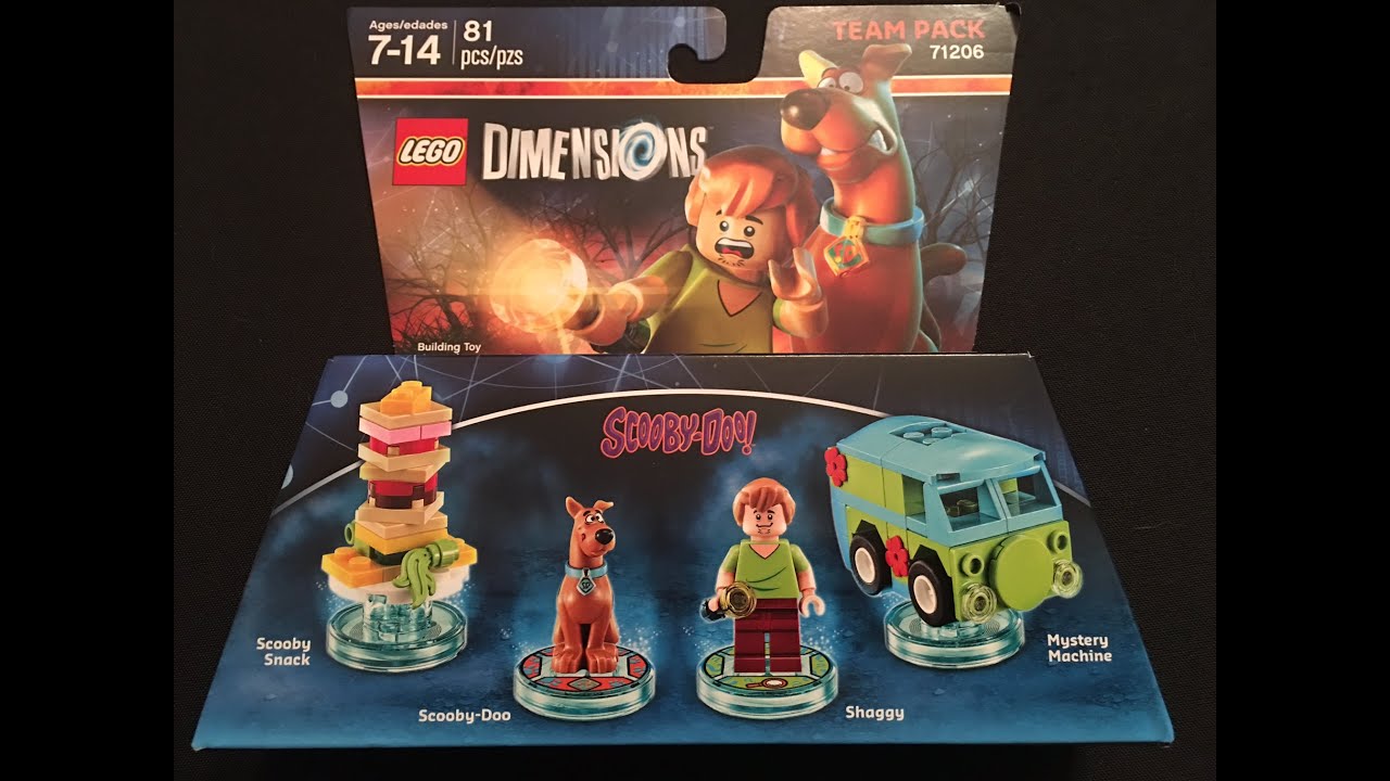 Scooby-Doo Team Pack Lego Dimensions Unboxing & Building