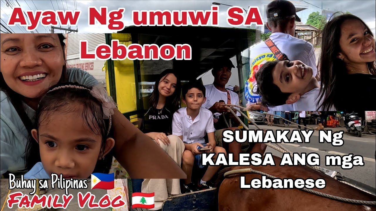 LEBANESE FILIPINO SA TUGUEGARAO SUMAKAY NG KALESA GUSTO NG TUMIRA SA PILIPINAS AYAW NG BUMALIK SA...
