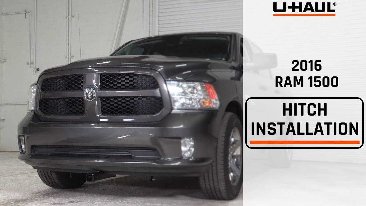 2016 Ram 1500 Front Mount Trailer Hitch Installation