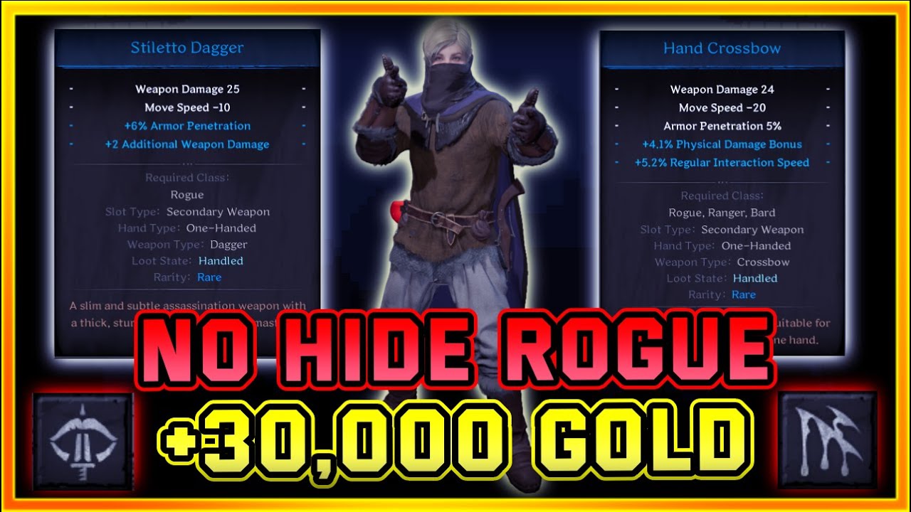 How I made 30,000 Gold With No Hide Rogue at Level 15 | Dark and Darker