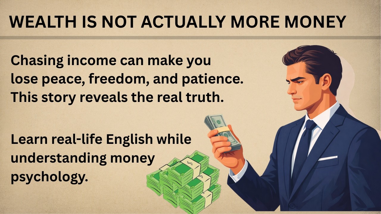 What Nobody Taught You About Money | Improve Your English | Learning English