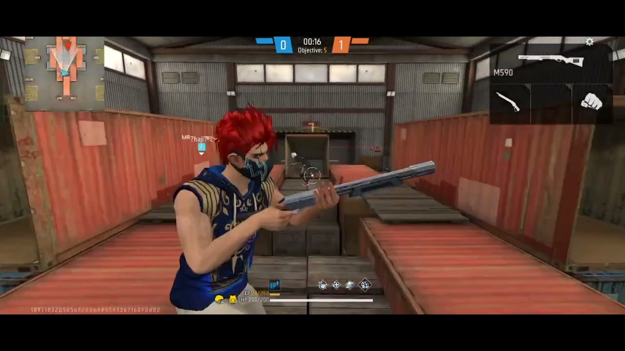 Only headshot 💀 M590  #ffshorts #freefire #headshot #gaming